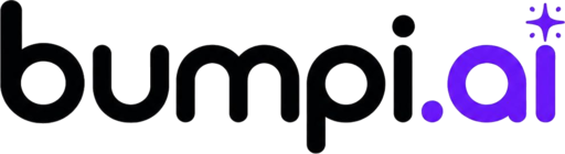 Logotipo principal da Bumpi.ai em fundo claro